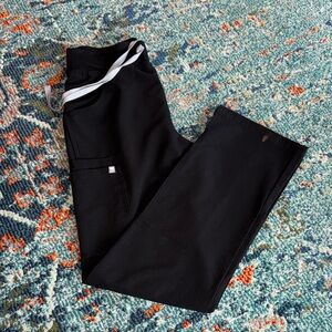Figs- Black Scrub Pants